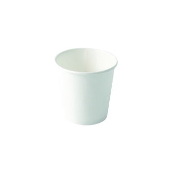 50 GOBELETS CARTON BLANC - BOISSON CHAUDE OU FROIDE